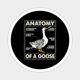 Anatomy Of A Goose Funny Nurse Gift Magnet